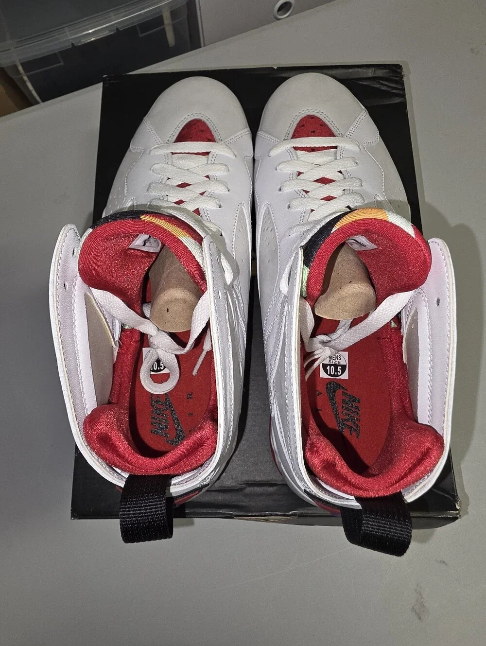 Jordan Air Jordan 7 Retro 'Hare' Bugs Bunny W/ Matching Socks **RARE**